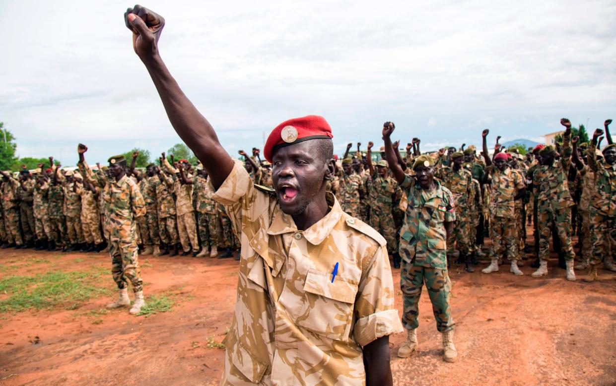 Sudan has long been plagued by civil war, with soldiers of the Sudan People's Liberation Army involved in the nearly two-decade-long conflict in 1983