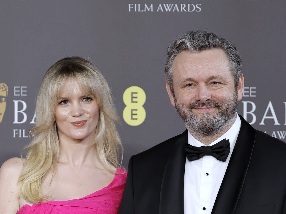 Michael Sheen has admitted to a ‘concern’ over being in a relationship with Anna Lundberg, 30, who is just five years older than his daughter (Getty Images)