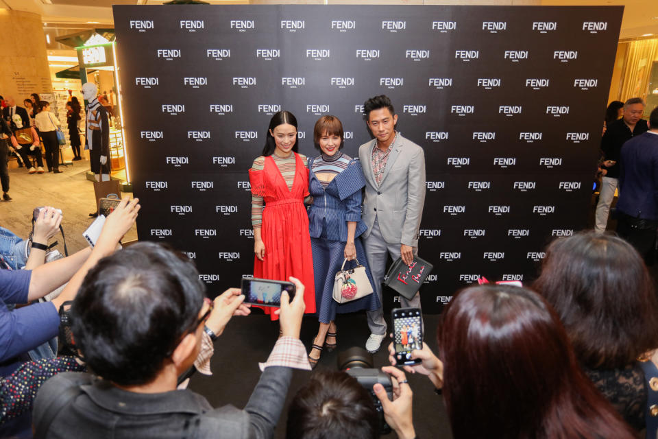 Stars attend Fendi’s store opening at ION Orchard