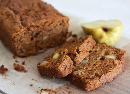 Pear Spice Pecan Loaf