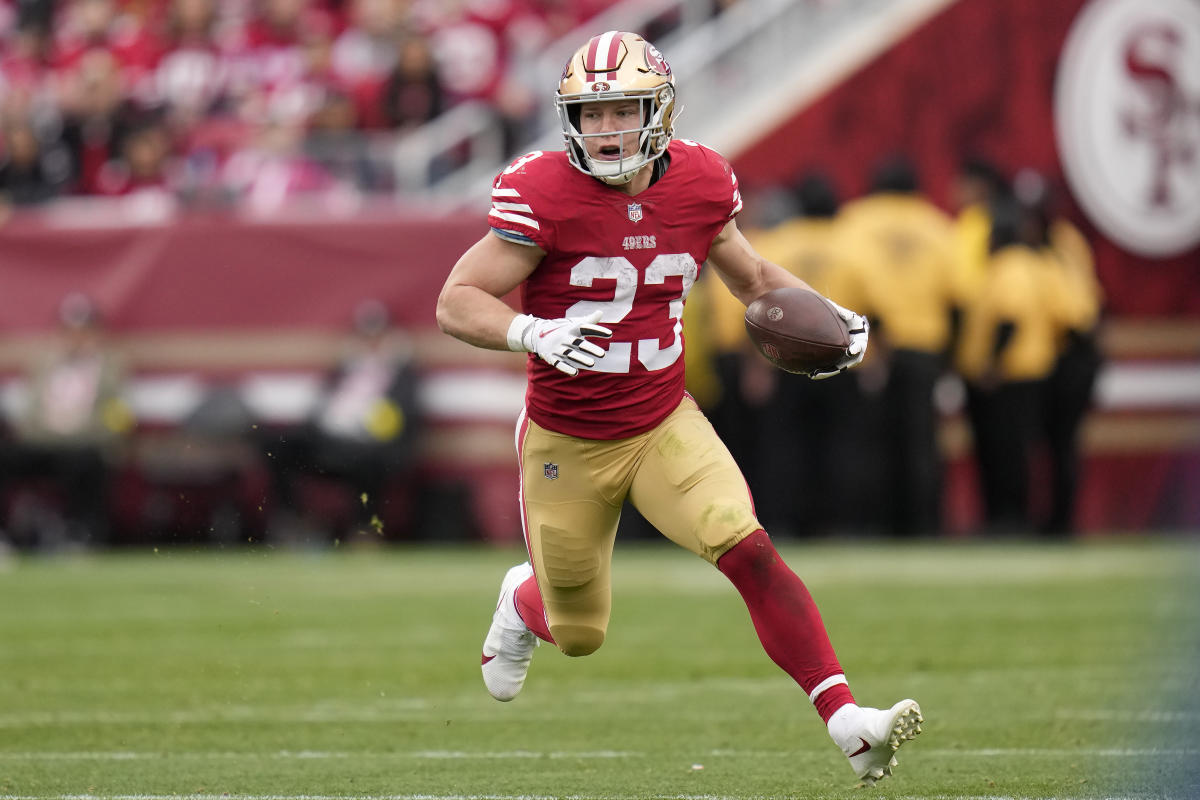 San Francisco 49ers Christian McCaffrey 23 Alternate Game Player