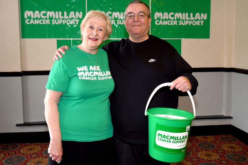 Former Mayor Cliff Barber raised money for Macmillan Cancer Support following his diagnosis