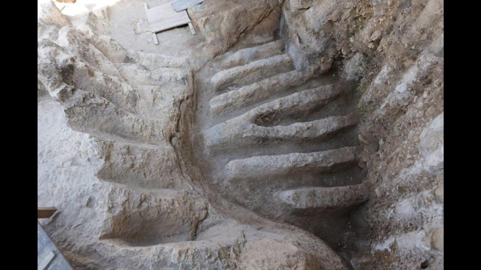 Según los expertos, los canales fluyen en distintas direcciones y no se depositan en un punto de desagüe central. Israel Antiquities Authority