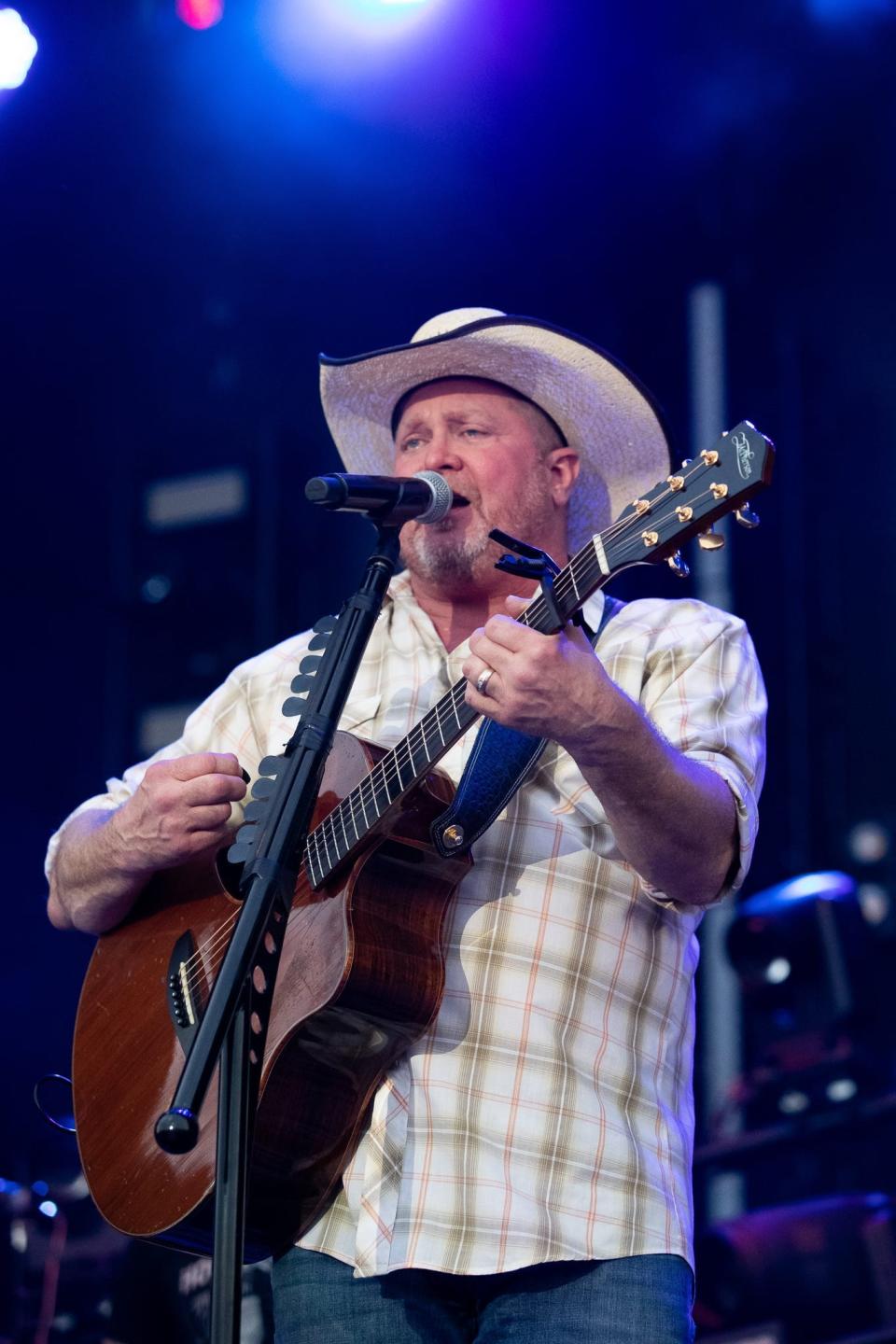 Shown performing April 9, 2022, in Florence, Az., Tracy Lawrence performs Feb. 17, 2023, at The Lerner Theatre in Elkhart.