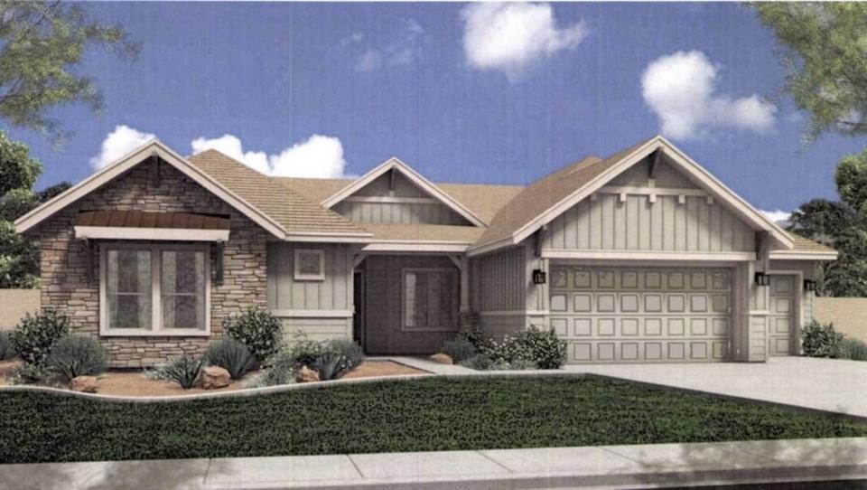 The Eagle City Council will consider a subdivision with 391 single family homes similar to the one shown in this image. 