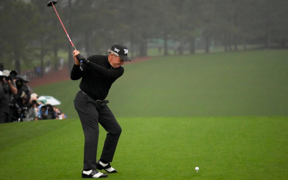 Gary Player sparks Masters controversy as he tees off in Saudi-branded sweater and defends Phil Mickelson - AP