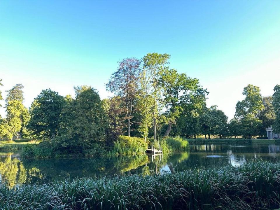 Diana's resting place at oval lake 