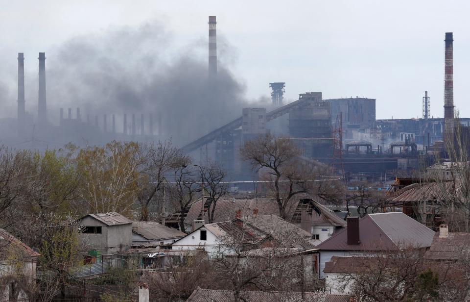 Azovstal Iron and Steel Works Mariupol