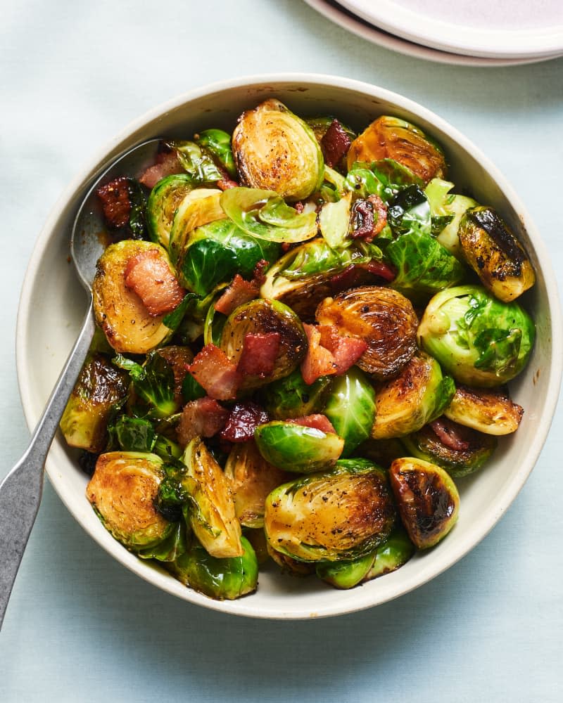 Brown Sugar Bacon Brussels Sprouts