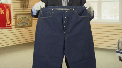 Oldest Pair of Jeans Known to Exist in the World Expected to Fetch $80,000  at Auction