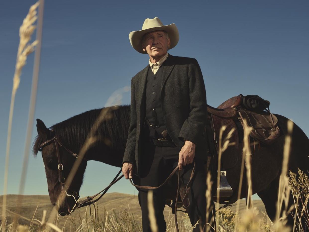 Harrison Ford in "Yellowstone" prequel series "1923."