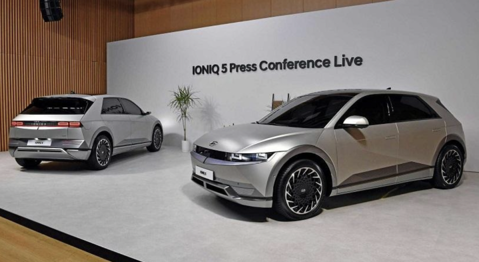 Ioniq 5 高度還原 45 Concept 概念車，將演繹接下來品牌技術走向。