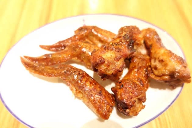 Golden Rooster bbq chicken wing