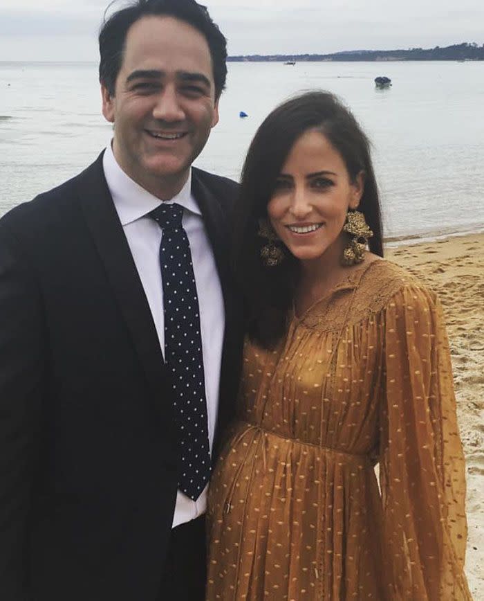 Lisa and hubby Wippa. Source: Instagram