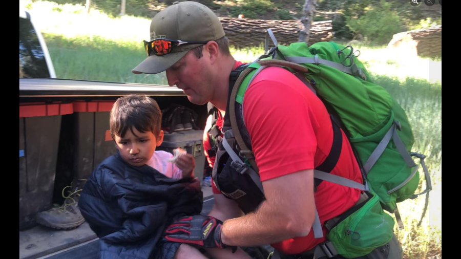Christian Ramirez. 4, was found by search and rescue teams after getting lost and spending the night in the wilderness near the Rancheria Campground at Huntington Lake on June 21, 2024. (Fresno County Sheriff's Office)