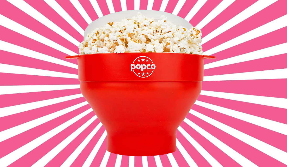 red popcorn maker