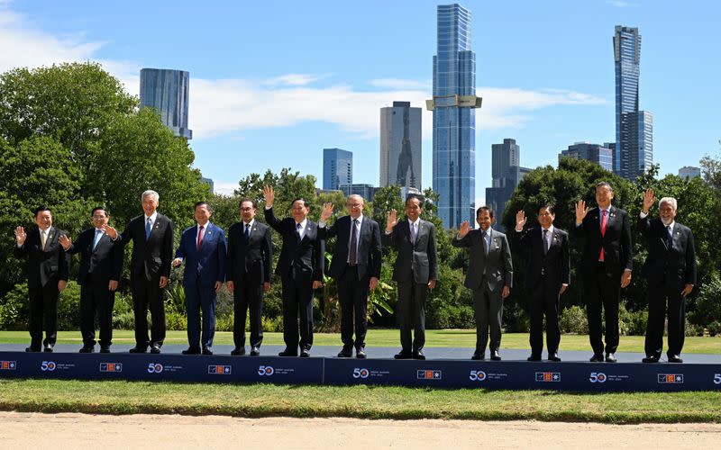 Australian Prime Minister Anthony Albanese hosts special summit with ASEAN leaders in Melbourne.