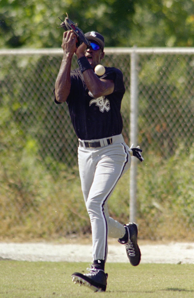 Michael Jordan the baseball player