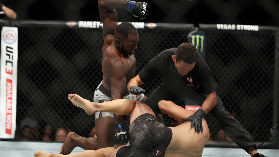 Khalil Rountree Jnr made quick work of opponent Gokhan Saki at UFC 226. Pic: Getty