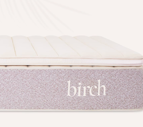 Birch Plush Pillow Organic Mattress Topper