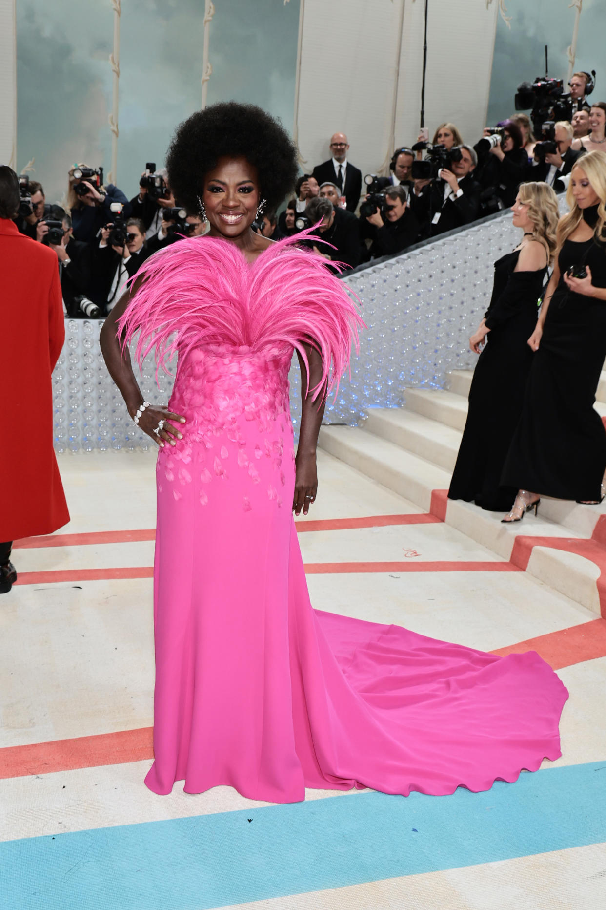 NEW YORK, NEW YORK - MAY 01: Viola Davis attends The 2023 Met Gala Celebrating 