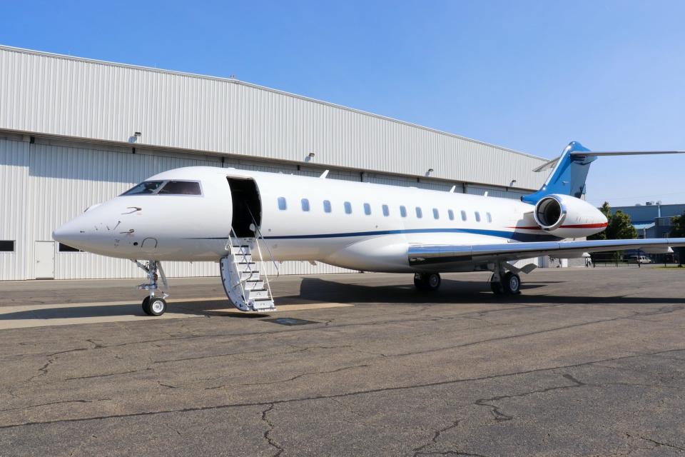 Bombardier Global 6500 private jet