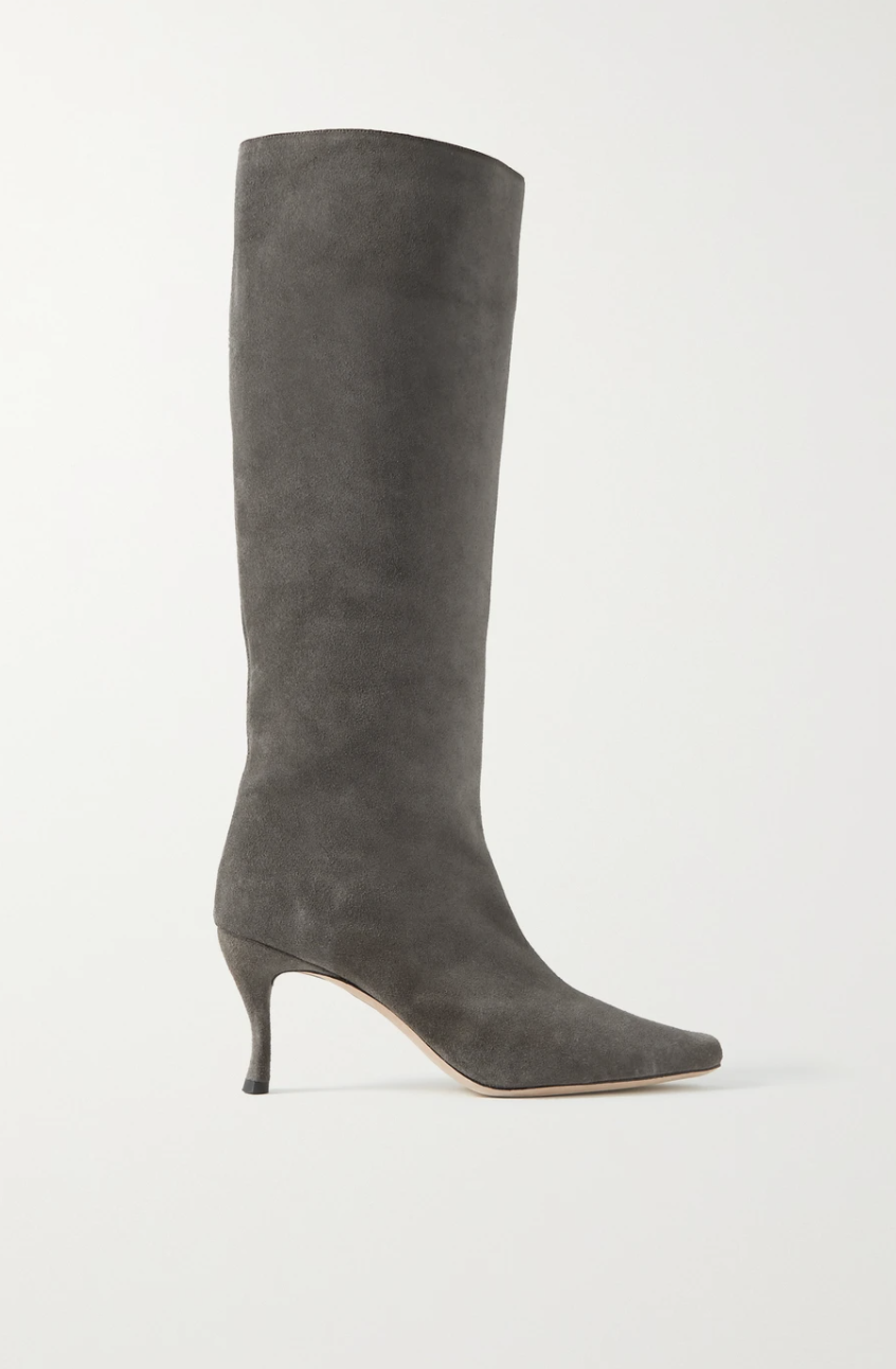 Stevie Suede Knee Boots