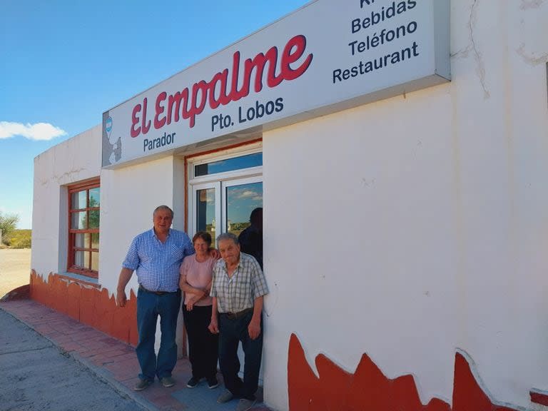 Héctor Trape, Elsa Igoa y Rogelio Pereira