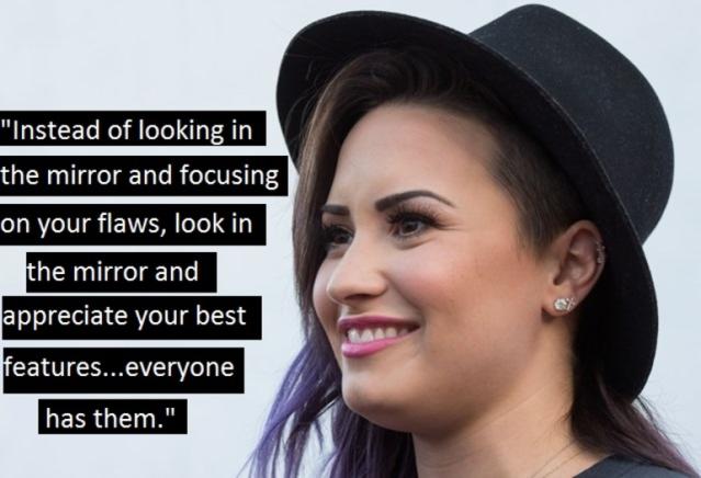 demi lovato quotes about eating disorder