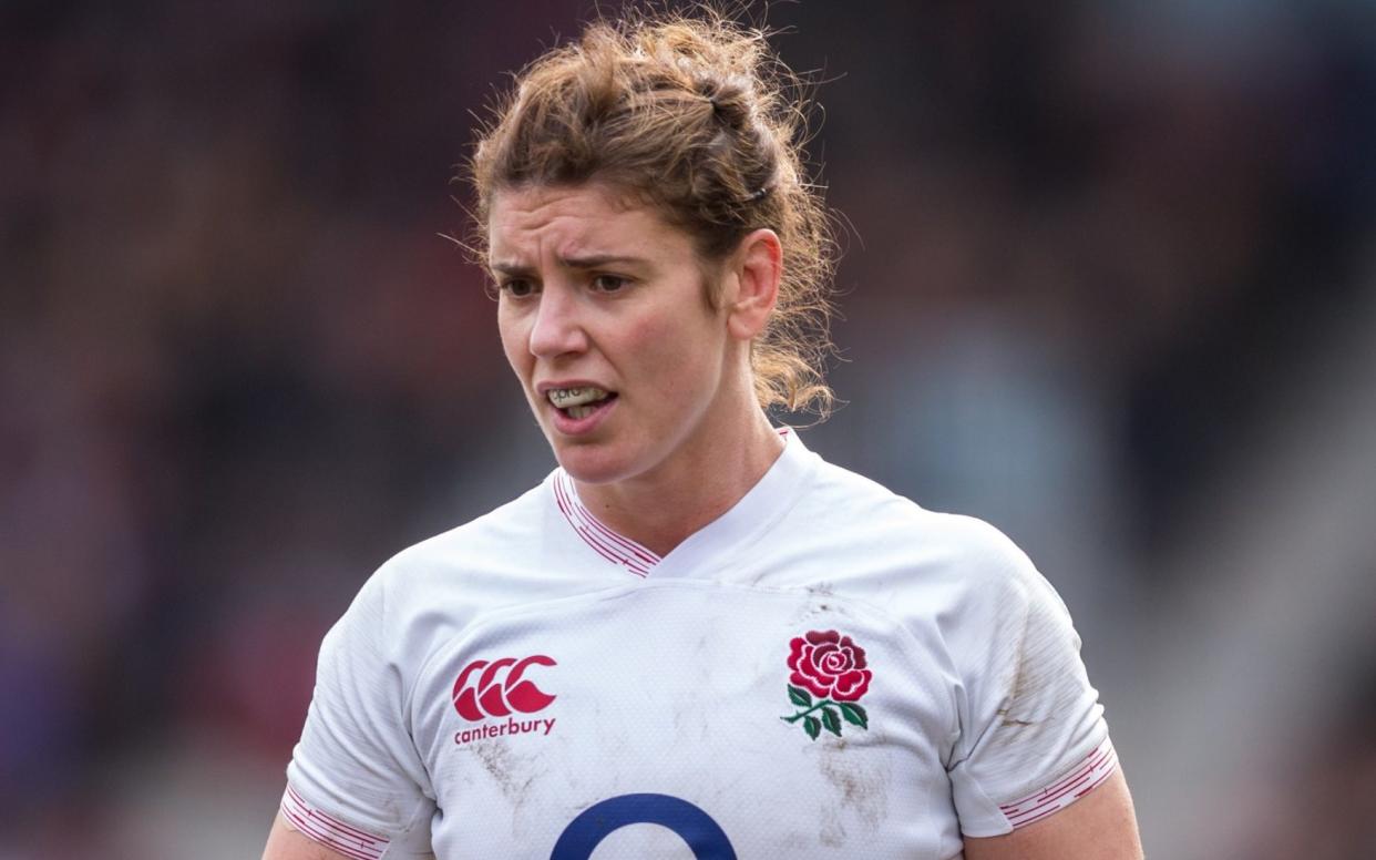 England's women captain Sarah Hunter - Getty Images