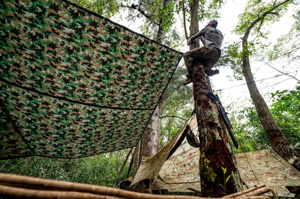 Air Force pararescuemen jungle training Hawaii