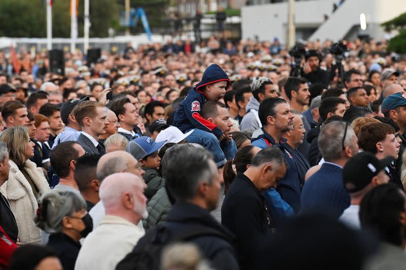 ANZAC Day is commemorated in Sydney