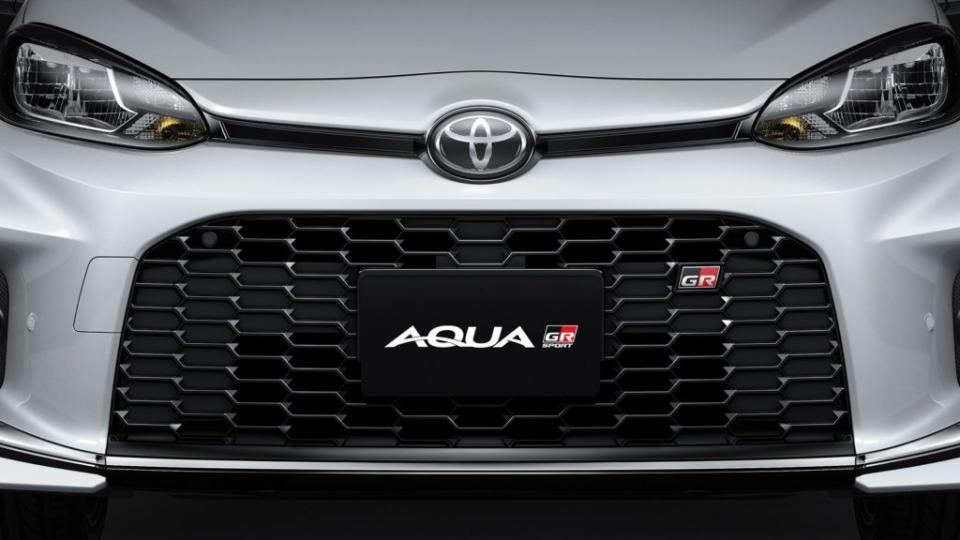 Aqua GR Sport正面植入大面積單體前氣壩。(圖片來源/ Toyota)