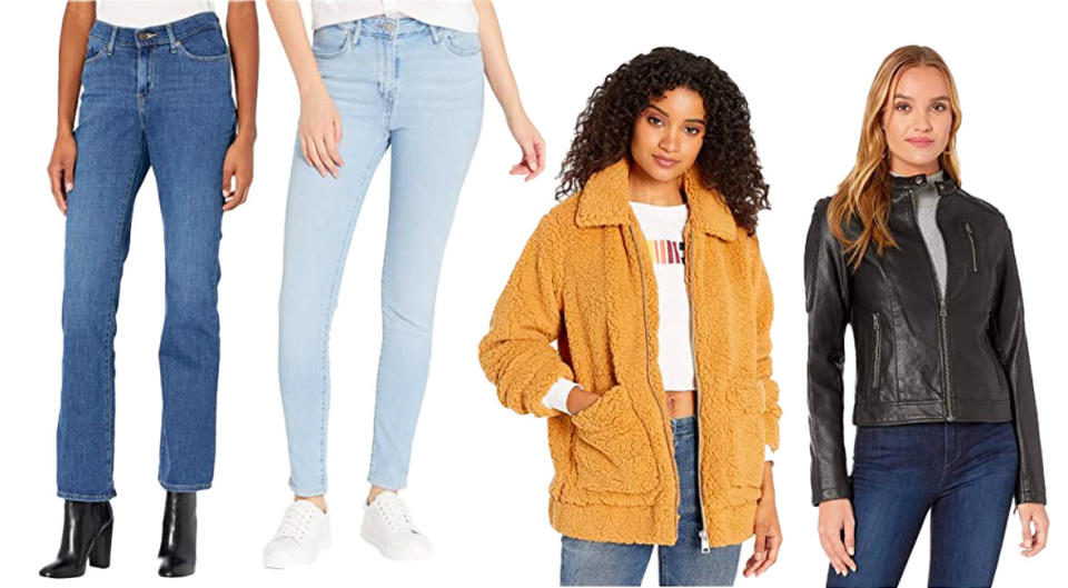 Levi's jeans and jackets have us drooling. (Photo: Zappos)