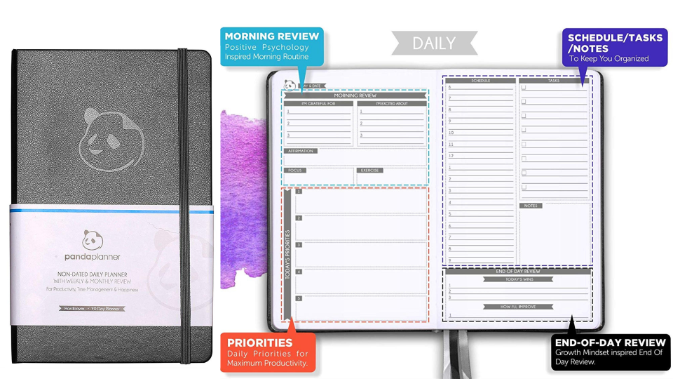 Stay organized with this undated planner.