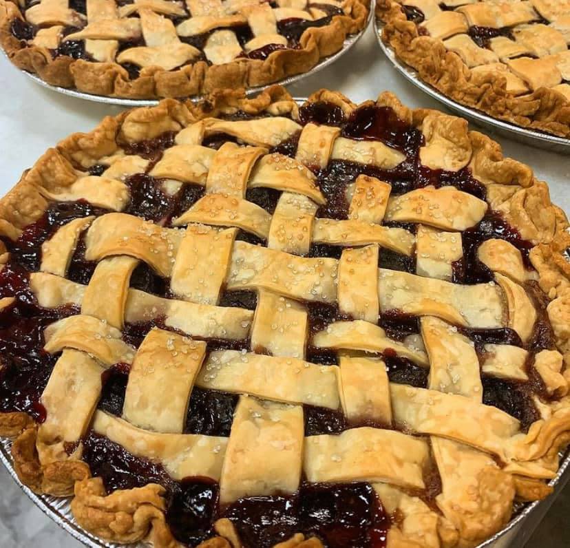 A pie from Provencal Bakery.