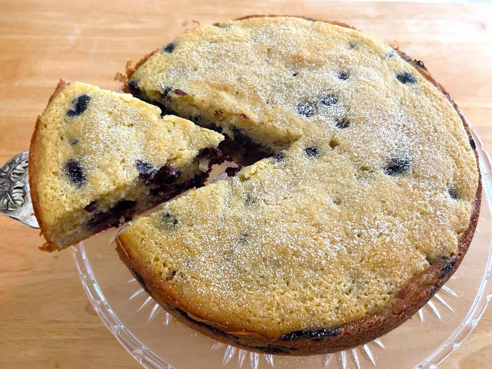 Ina Garten's Blueberry Ricotta Breakfast Cake