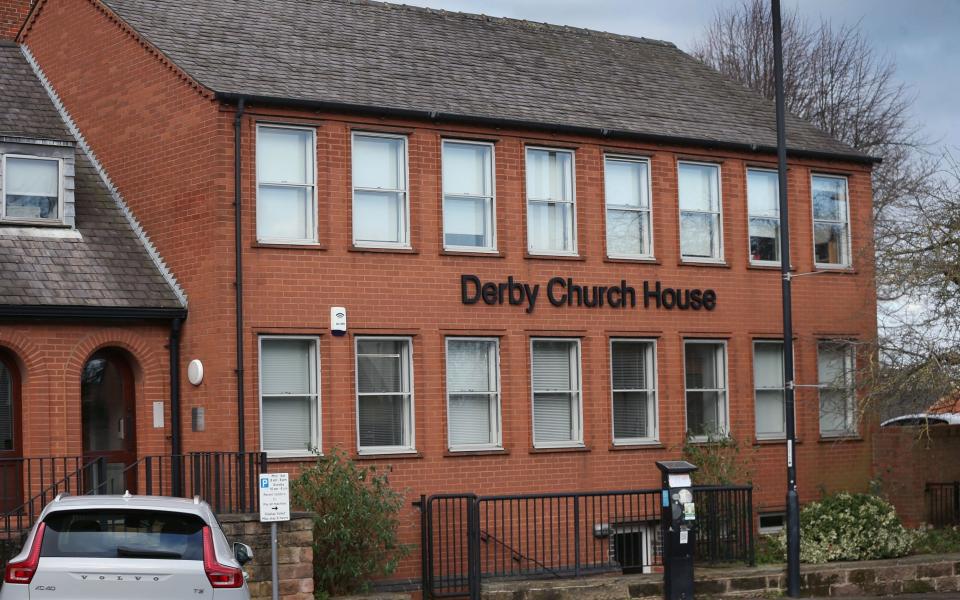 The offices of Derby Cathedral, where the safeguarding team is based