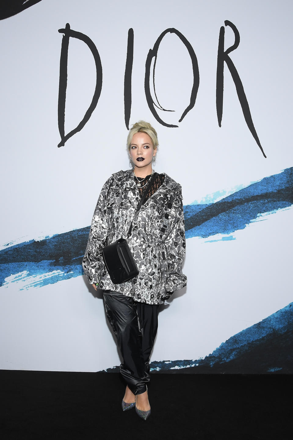 Lily Allen at the Dior Homme AW19/20 show