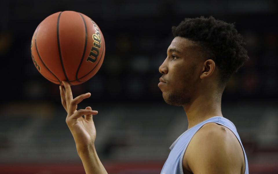 Tony Bradley averaged 7.1 points and 5.1 rebounds in 38 games last season for the Tar Heels. (AP)