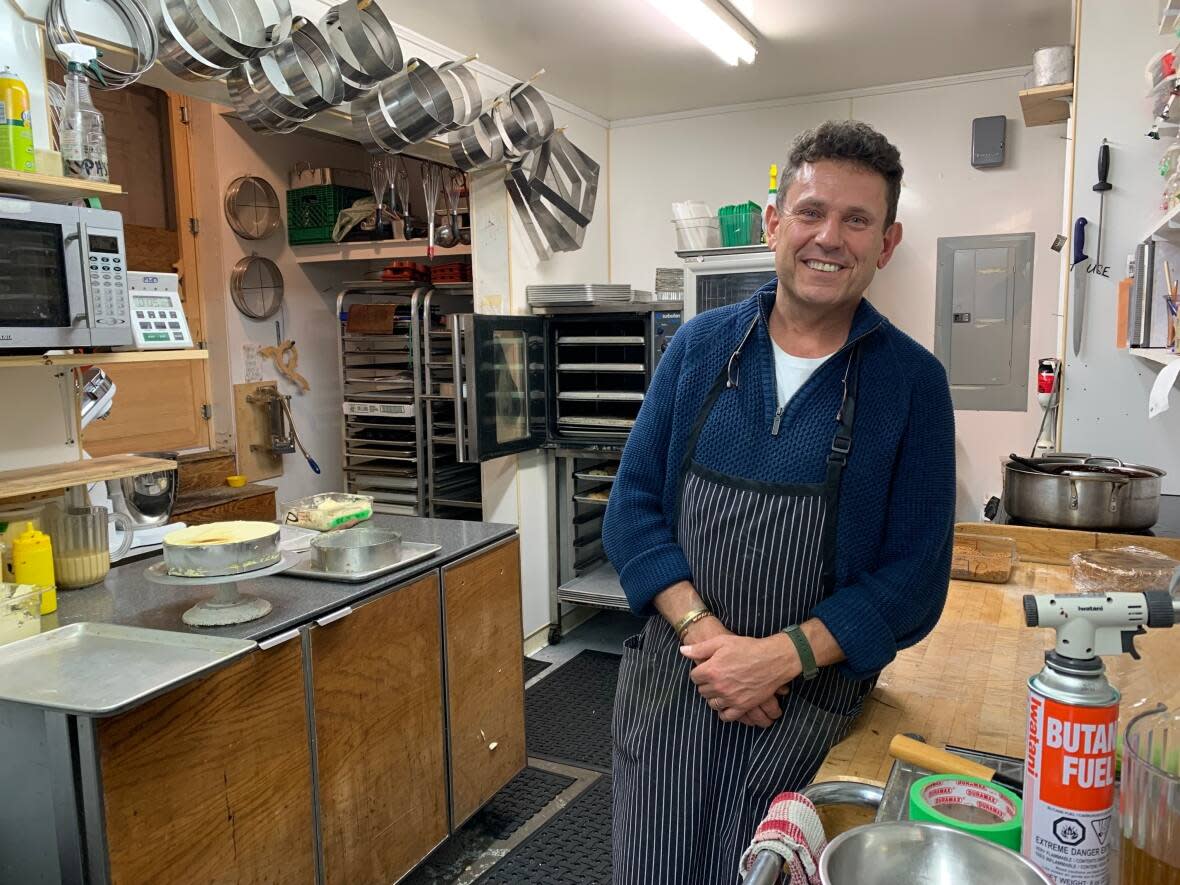 Chef Mark Gabrieau runs Gabrieau's Bistro with his partner Karen in Antigonish, N.S. (Paul Withers - image credit)