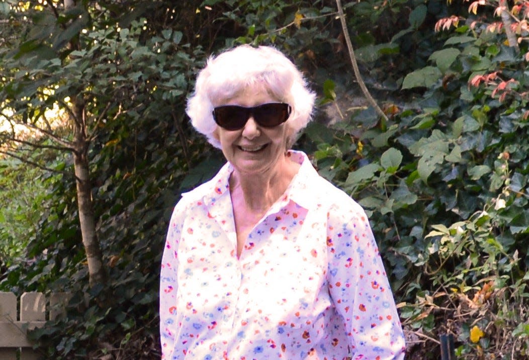 Vivienne Jordahl poses at her home in Hendersonville.