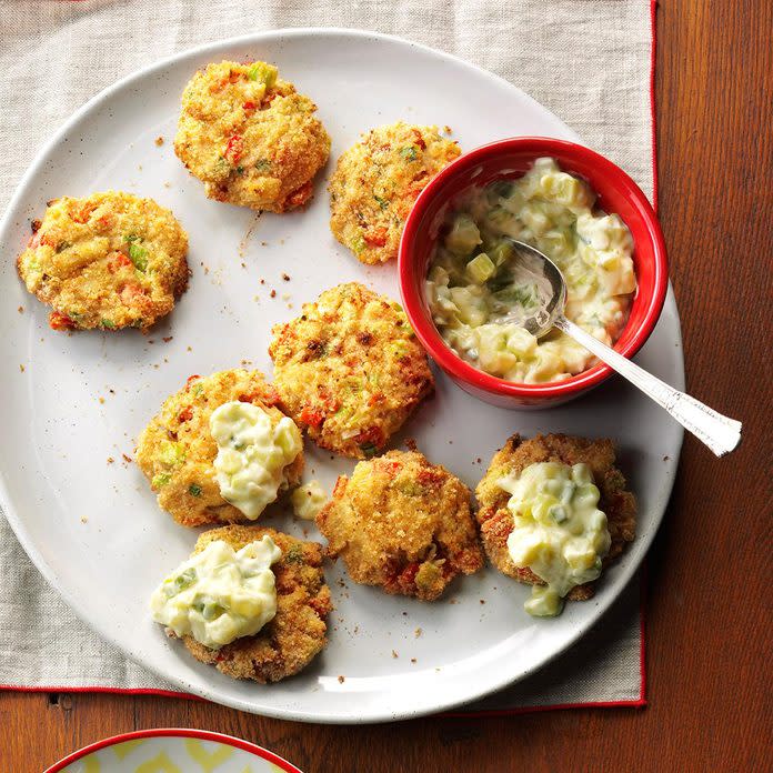 Wasabi Crab Cakes