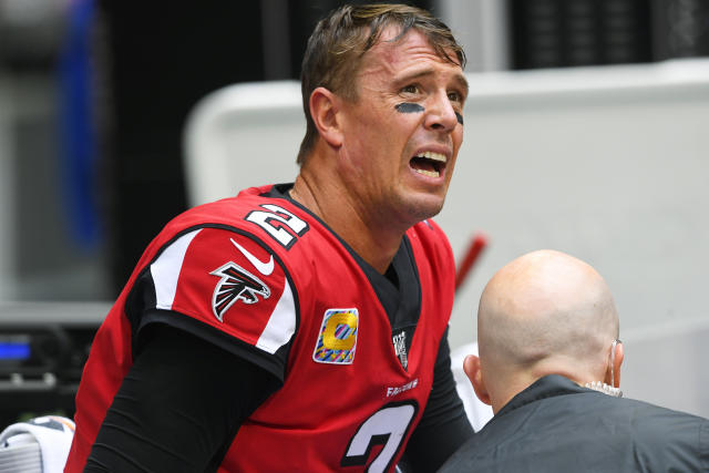 Former MVP Matt Ryan becomes latest QB to get hurt