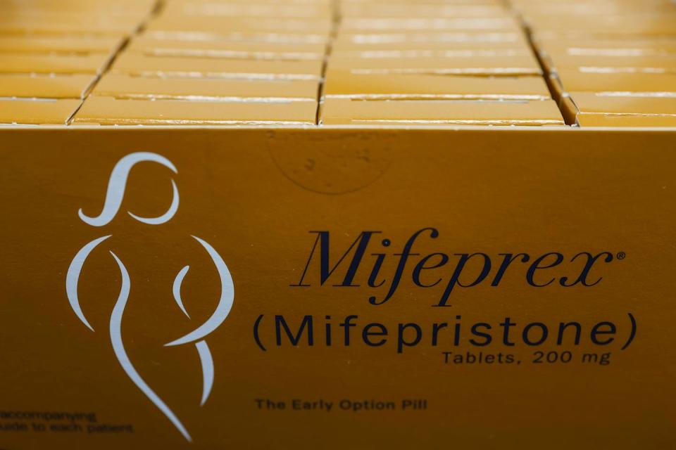 If a 5th Circuit decision on the availability of the abortion drug mifepristone is upheld by the Supreme Court, it could severely curtail the ability to get an abortion. <a href="https://www.gettyimages.com/detail/news-photo/in-this-photo-illustration-packages-of-mifepristone-tablets-news-photo/1481957802?adppopup=true" rel="nofollow noopener" target="_blank" data-ylk="slk:Anna Moneymaker/Getty Images;elm:context_link;itc:0;sec:content-canvas" class="link ">Anna Moneymaker/Getty Images</a>