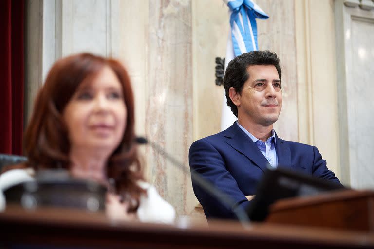 Cristina Kirchner y Wado De Pedro