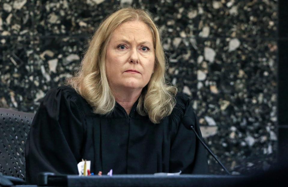 Palm Beach County Judge Janis Brustares Keyser, seen here in July 2014