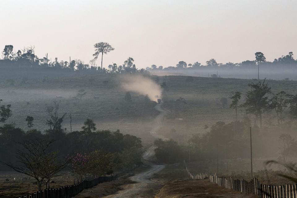 Pastizales de la Amazonia.  (Victor Moriyama/The New York Times)