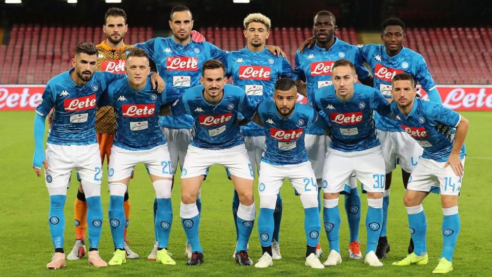 Jugadores del Napoli