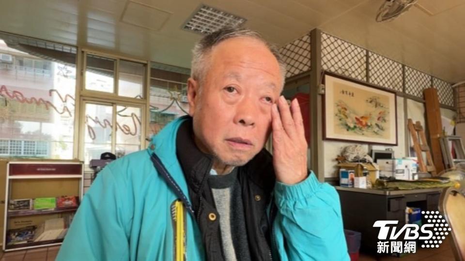 巡路員劉冠群的父親在受訪時還頻頻拭淚，表示如果道歉能夠讓嫌犯家屬心裡好過一點，那就讓他過來，我也願意見他。（圖／TVBS）